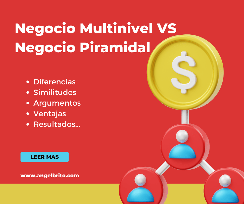 Diferencias clave entre negocios piramidales y multinivel